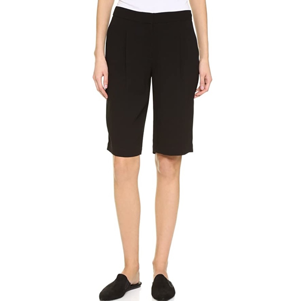 BCBGMAXAZRIA Black Bermuda Short